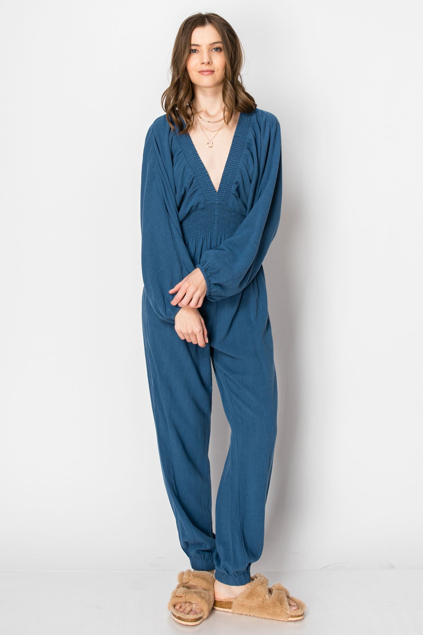Amelia Harper V-Neck Jumpsuit