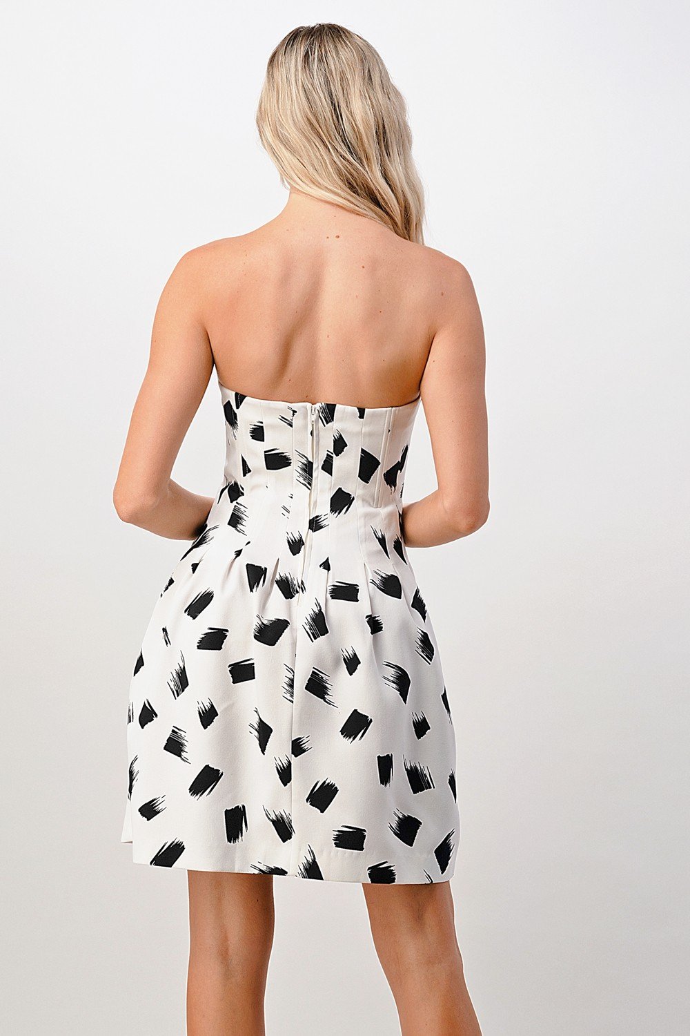 LORI Strapless A-Line Dress