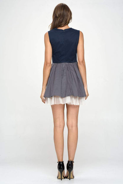 ARROW Embellished Bodice Tulle Skirt Dress
