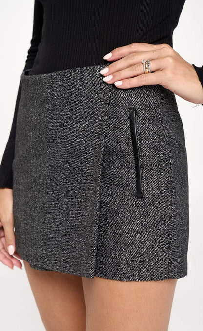 ARROW Asymmetrical Wrap Skort