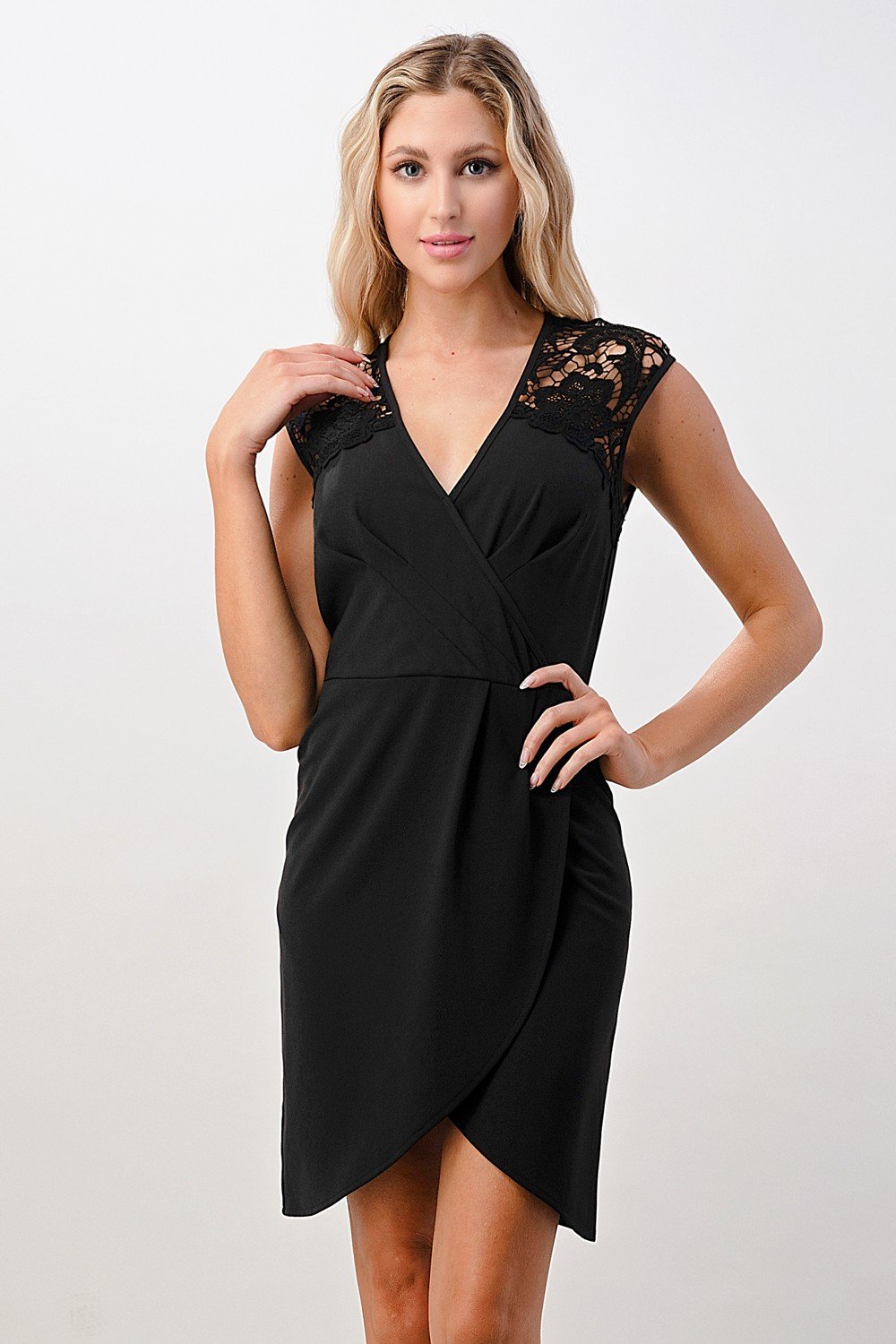 ARROW Floral Wrap Dress