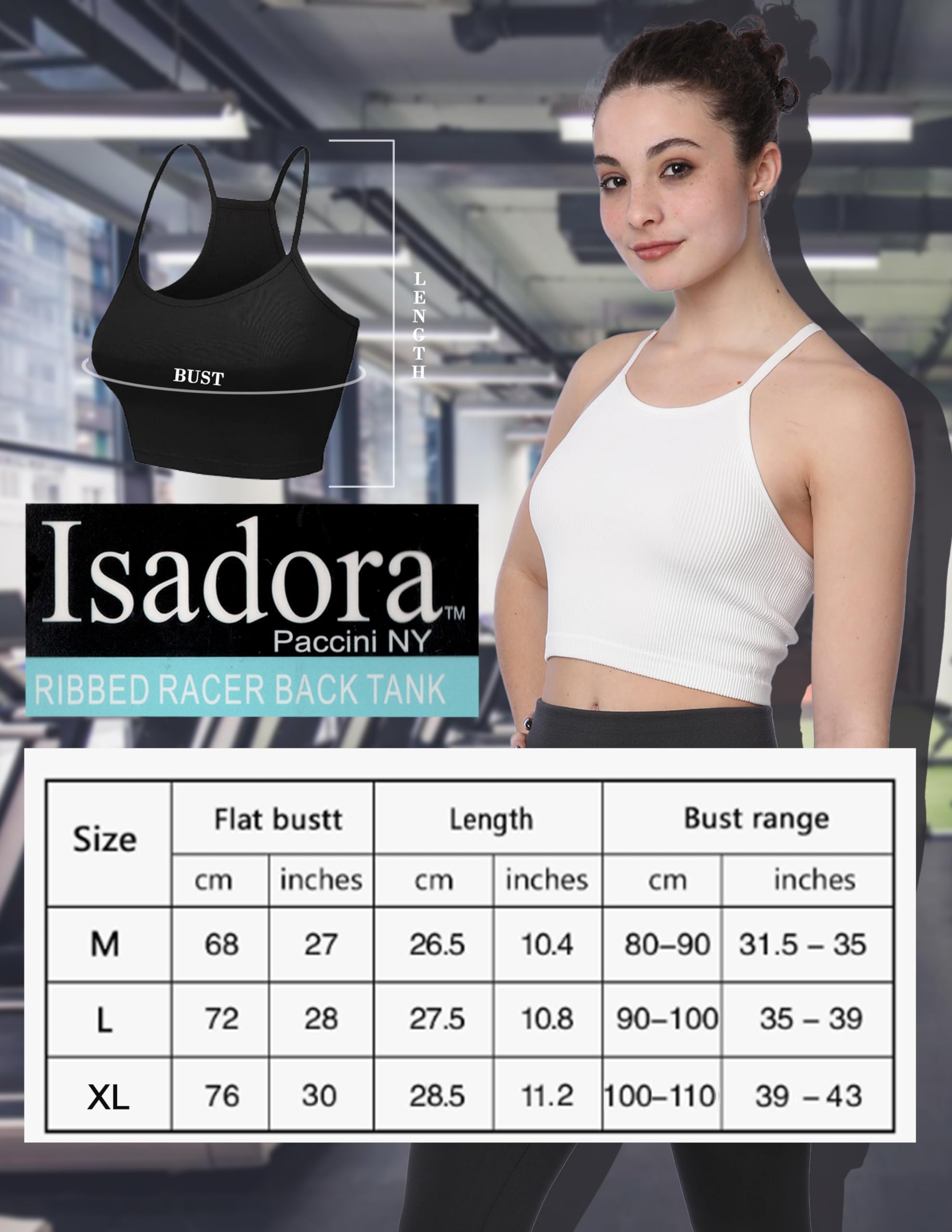 Isabella Suarez Scoop Neck Crop Top