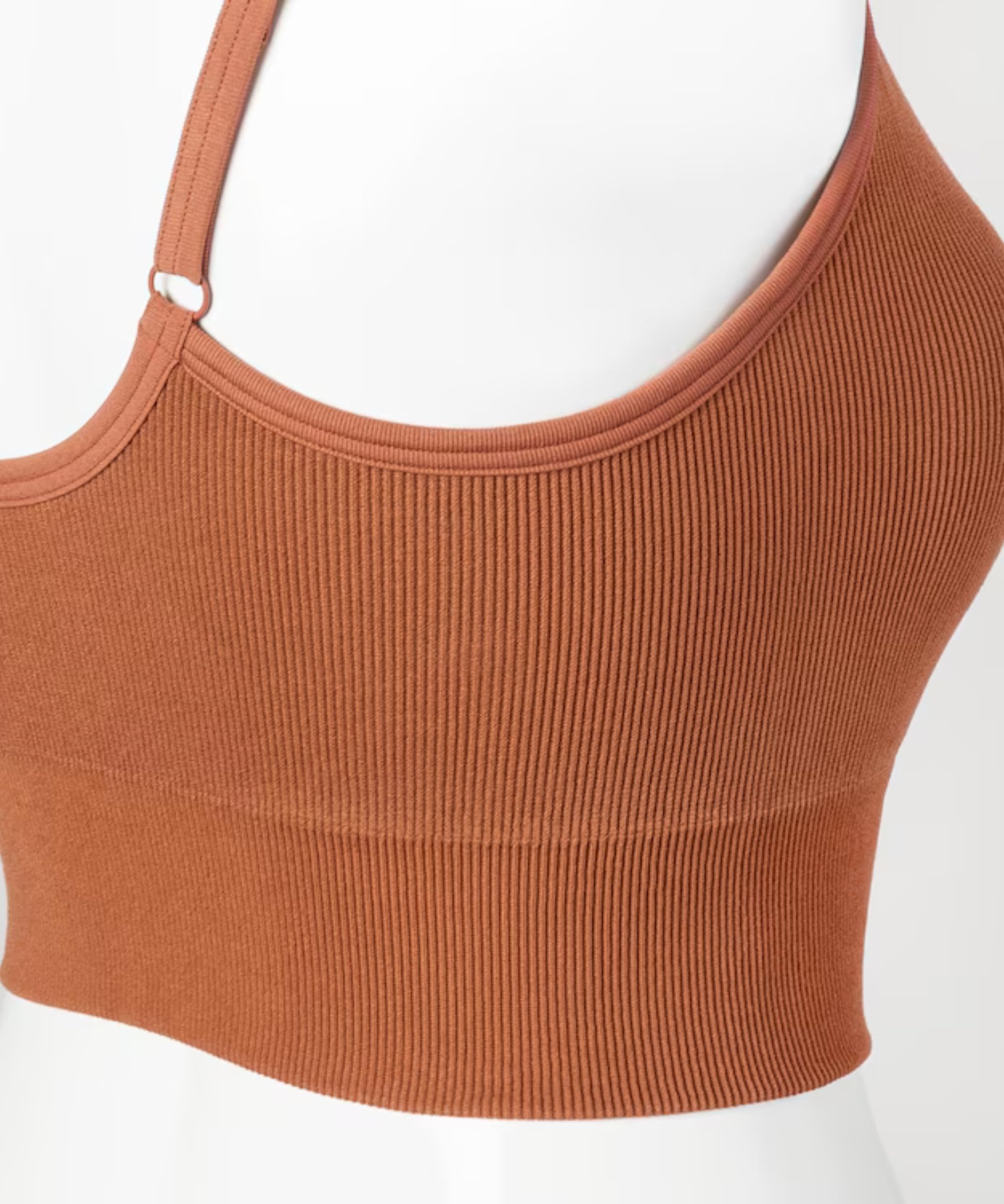Isabella Suarez Scoop Neck Crop Top