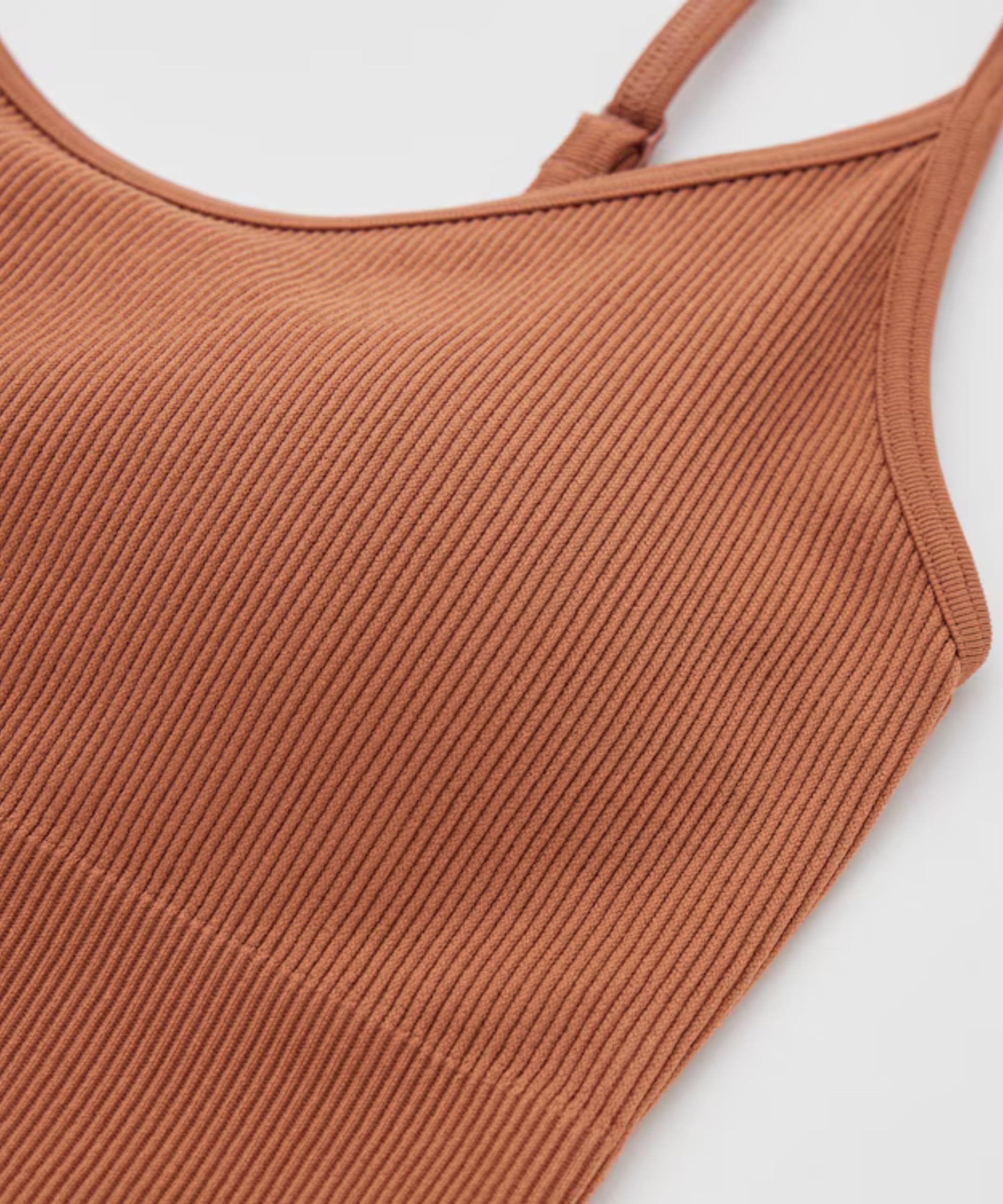 Isabella Suarez Scoop Neck Crop Top