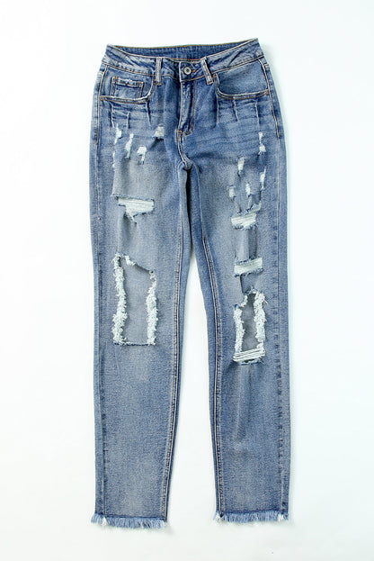Amari Mendez High Waist Boyfriend Jeans
