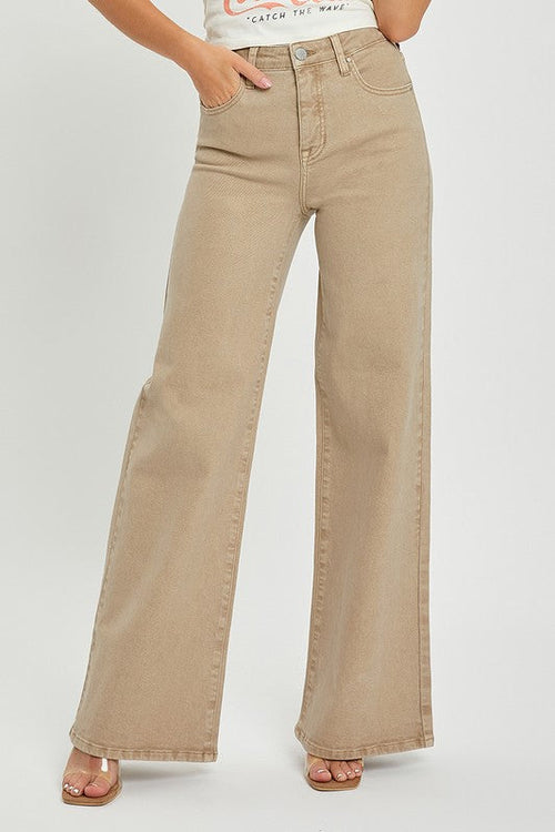Harbor Sculpt High-Rise Wide Leg Jeans