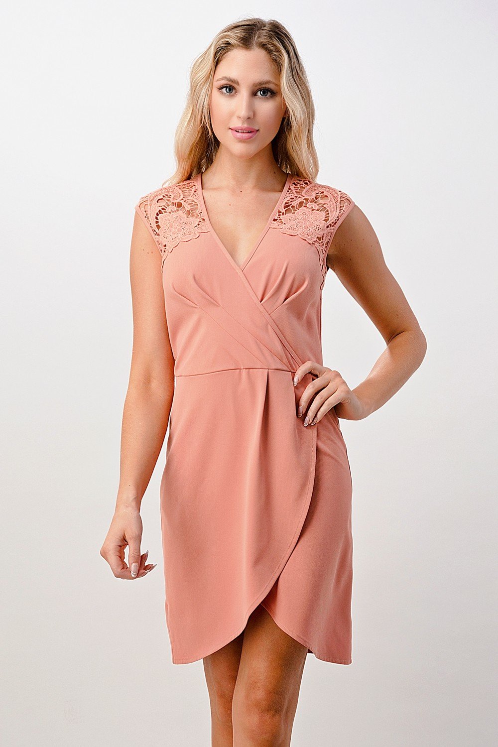ARROW Floral Wrap Dress