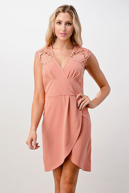 ARROW Floral Wrap Dress