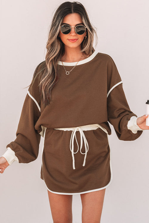 Weekend Lounge Skort Set