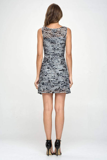 ARROW A-Line Abstract Spark Dress