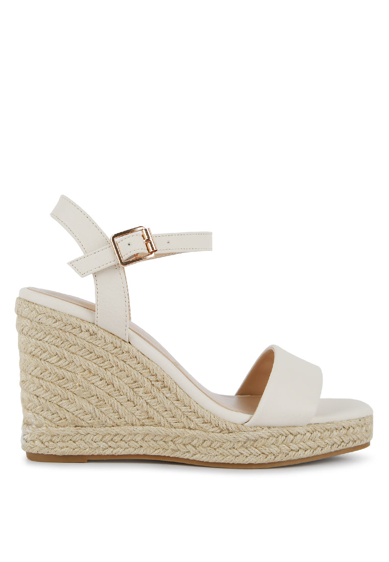Lisa Augie Woven Wedge Sandals
