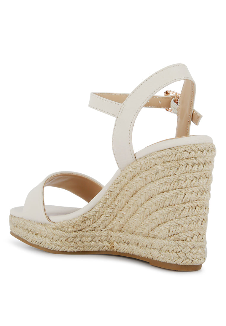 Lisa Augie Woven Wedge Sandals