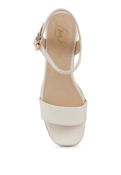 Lisa Augie Woven Wedge Sandals