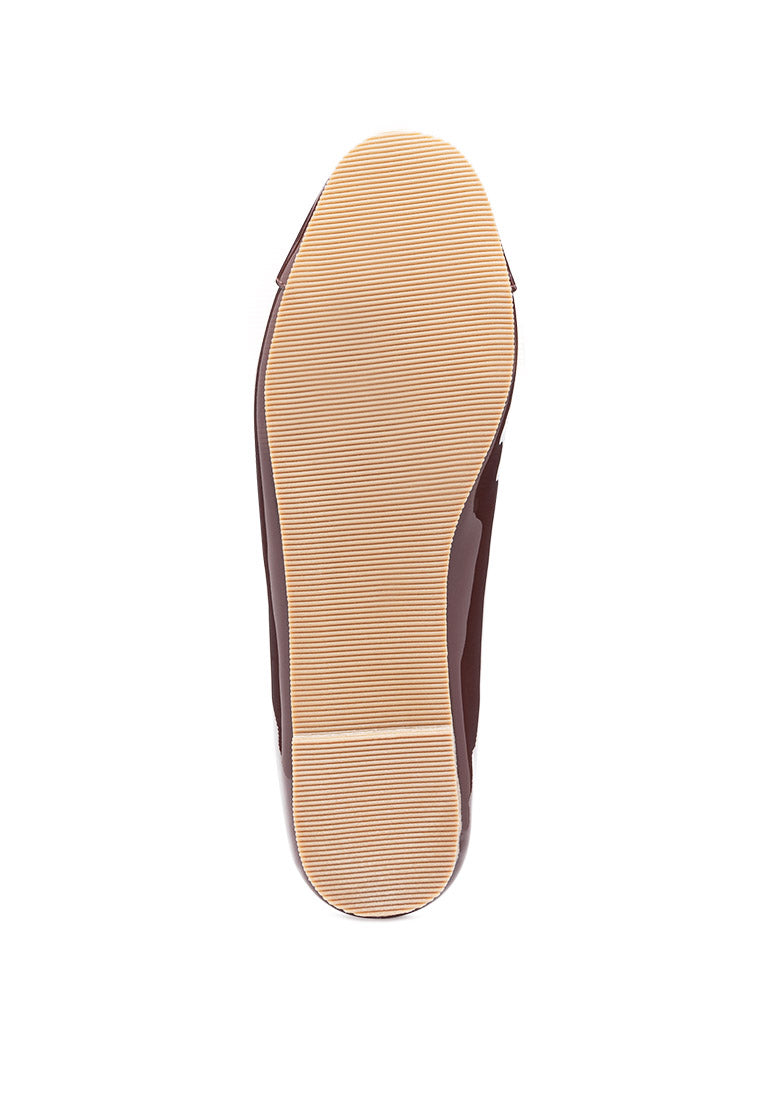 Camella Round Toe Ballerina Flats