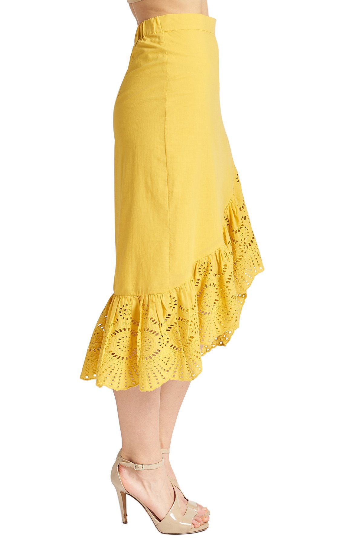 Aspen Summer Asymmetric Skirt