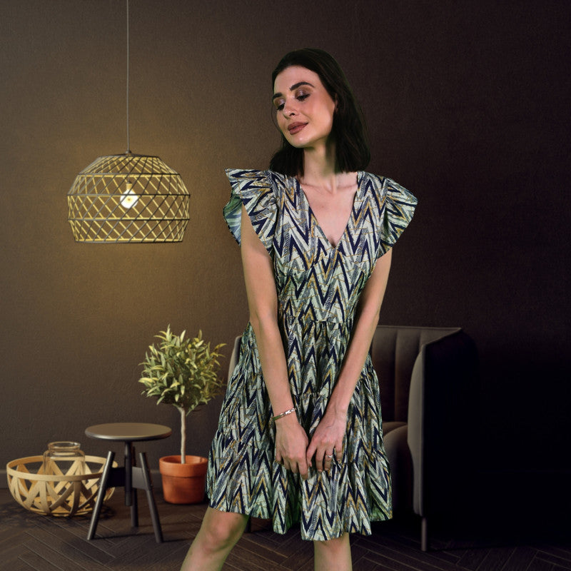 Juno Patterned Maxi Dress