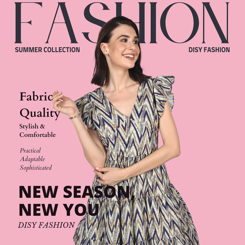 Juno Patterned Maxi Dress