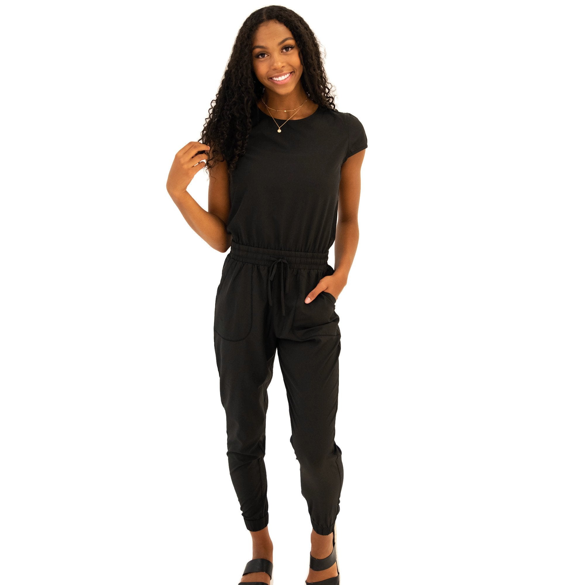 Danica Johnson Jumpsuit in Black