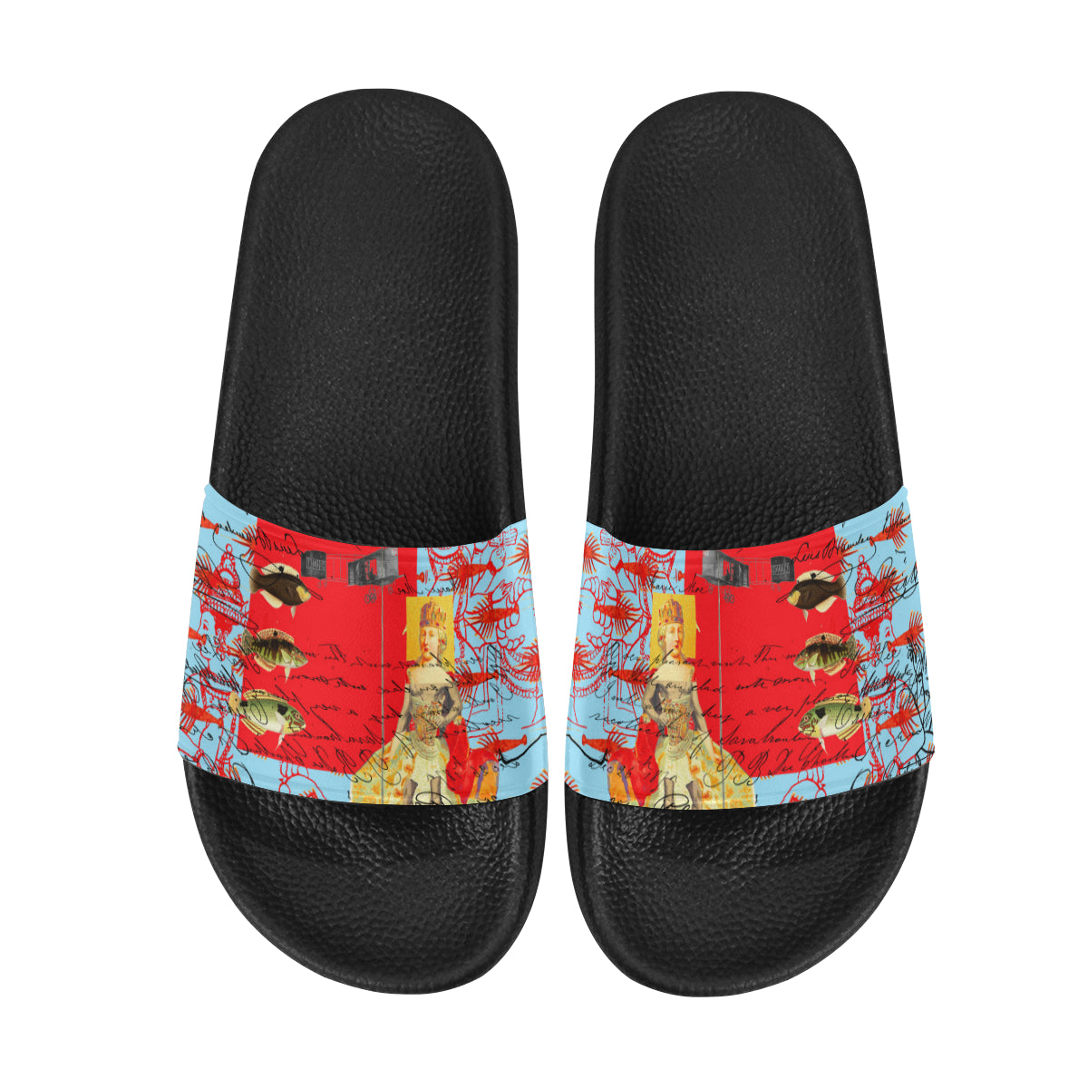 THE SHOWY PLANE HUNTER AND FISH IV Printed Slides