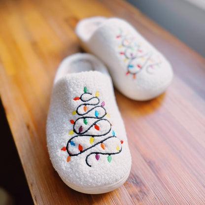 Precious Christmas Lit Coziest Slippers