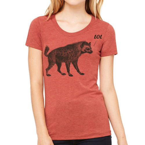 Howl If You're Happy: The Laughing Hyena T-Shirt
