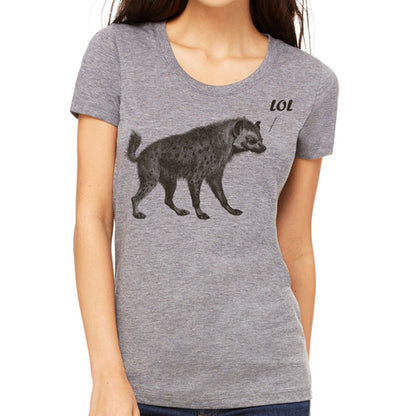 Howl If You're Happy: The Laughing Hyena T-Shirt
