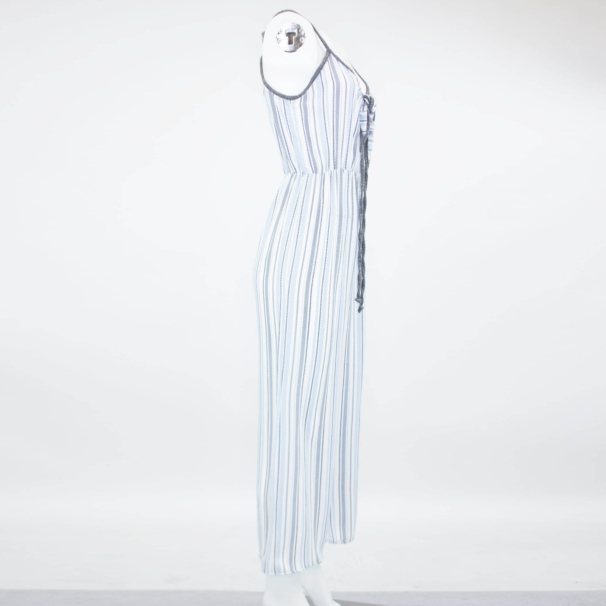 Hera Vee Front Tie Jumpsuit