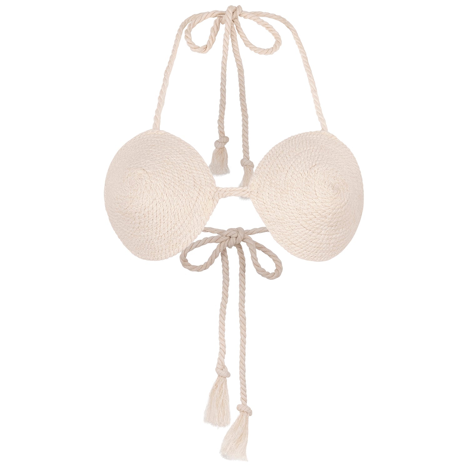 Claire Beckers Rope Bikini Top
