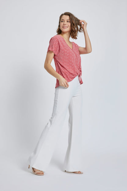 ARROW V-Neck Wrap Top
