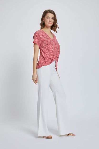 ARROW V-Neck Wrap Top