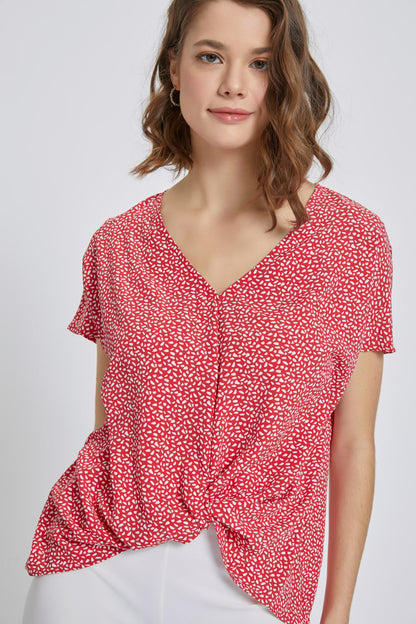 ARROW V-Neck Wrap Top