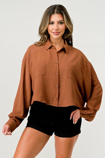 ARROW Oversized Button-Up