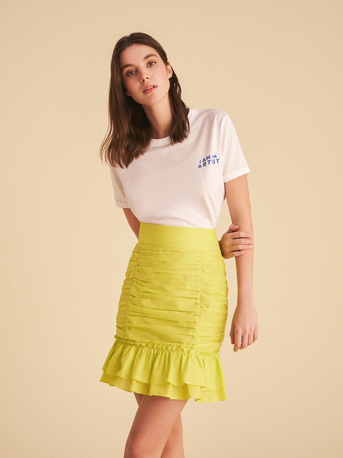 Reese Roberts Ruched Skirt