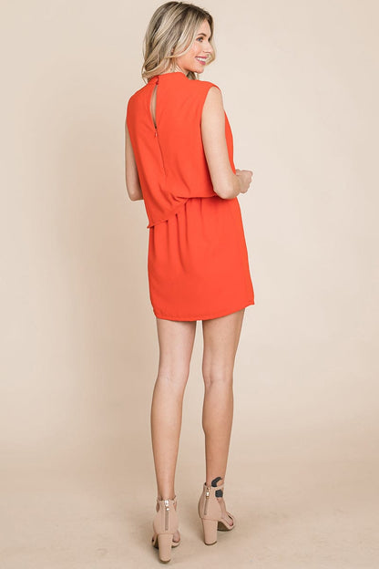 Emma Draped Cocktail Dress