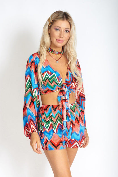 Matilde Pinto Bohemian Cloth Shorts