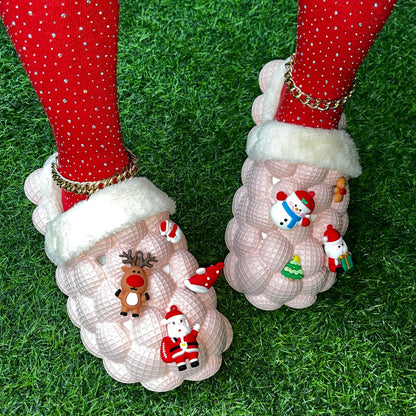 Bubble Christmas Slides (Multiple Color Options)
