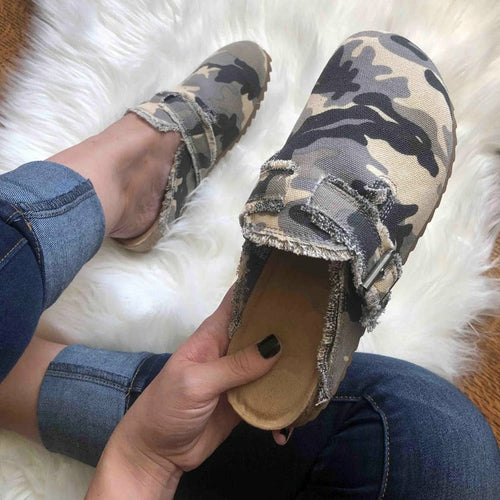 Lucy Mao Vintage Casual Clogs