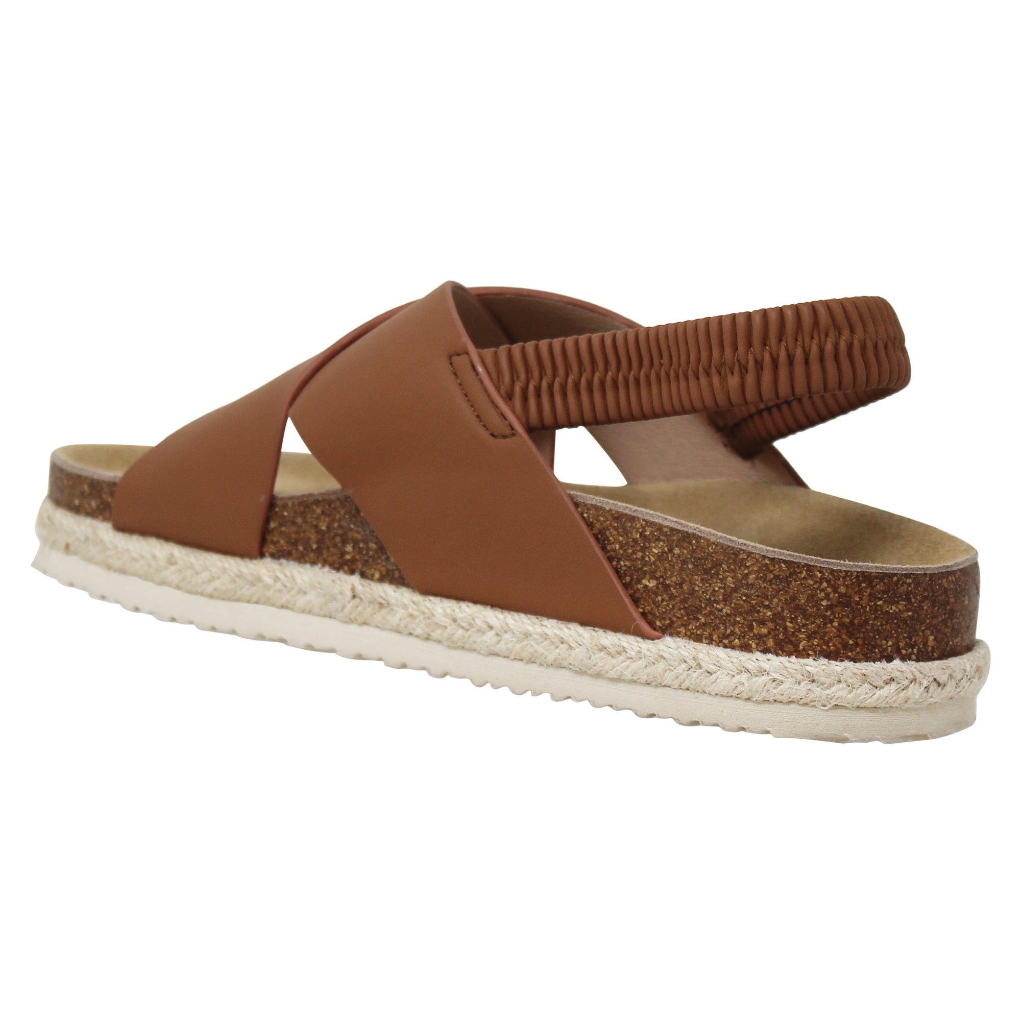 Gaia Classic Criss Cross Platform Espadrille Sandals