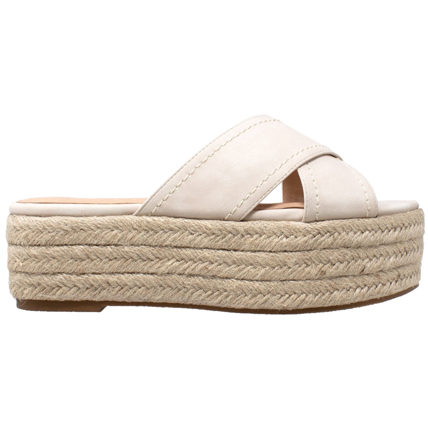 Euoli Flatform Espadrille Wedge Sandal