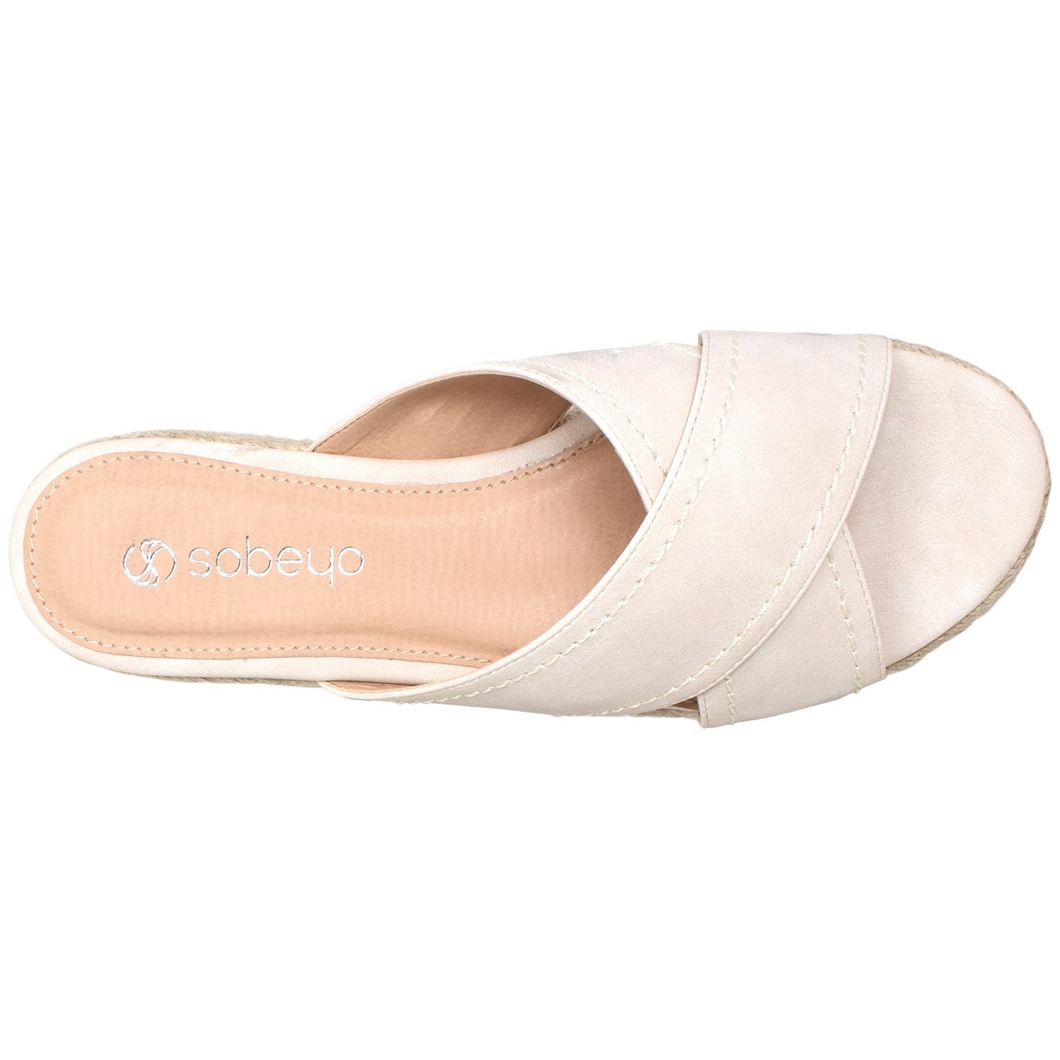 Euoli Flatform Espadrille Wedge Sandal