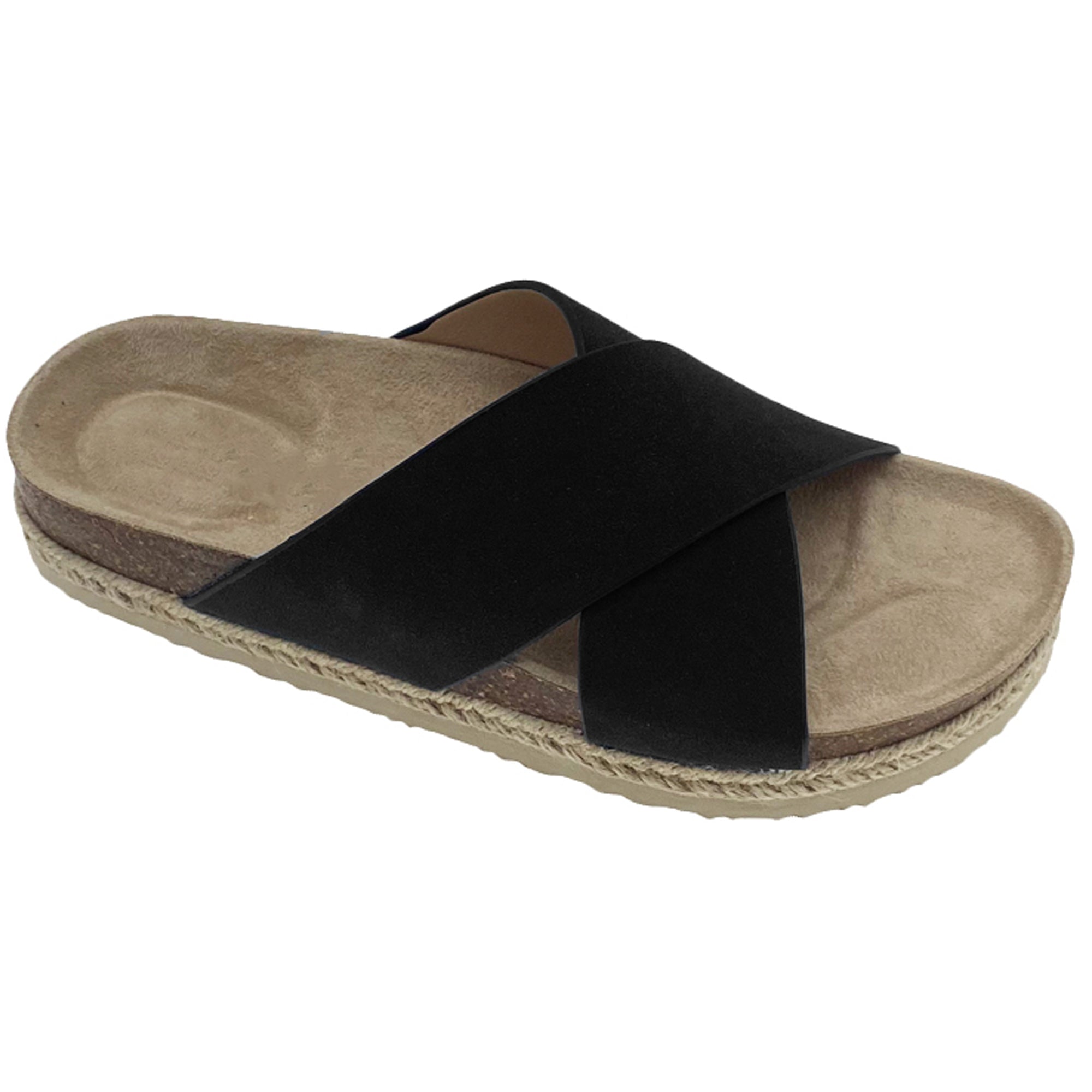 Gaia Classic Criss Cross Platform Espadrille Sandals