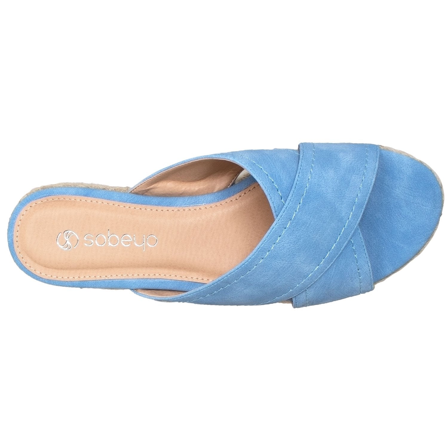 Euoli Flatform Espadrille Wedge Sandal