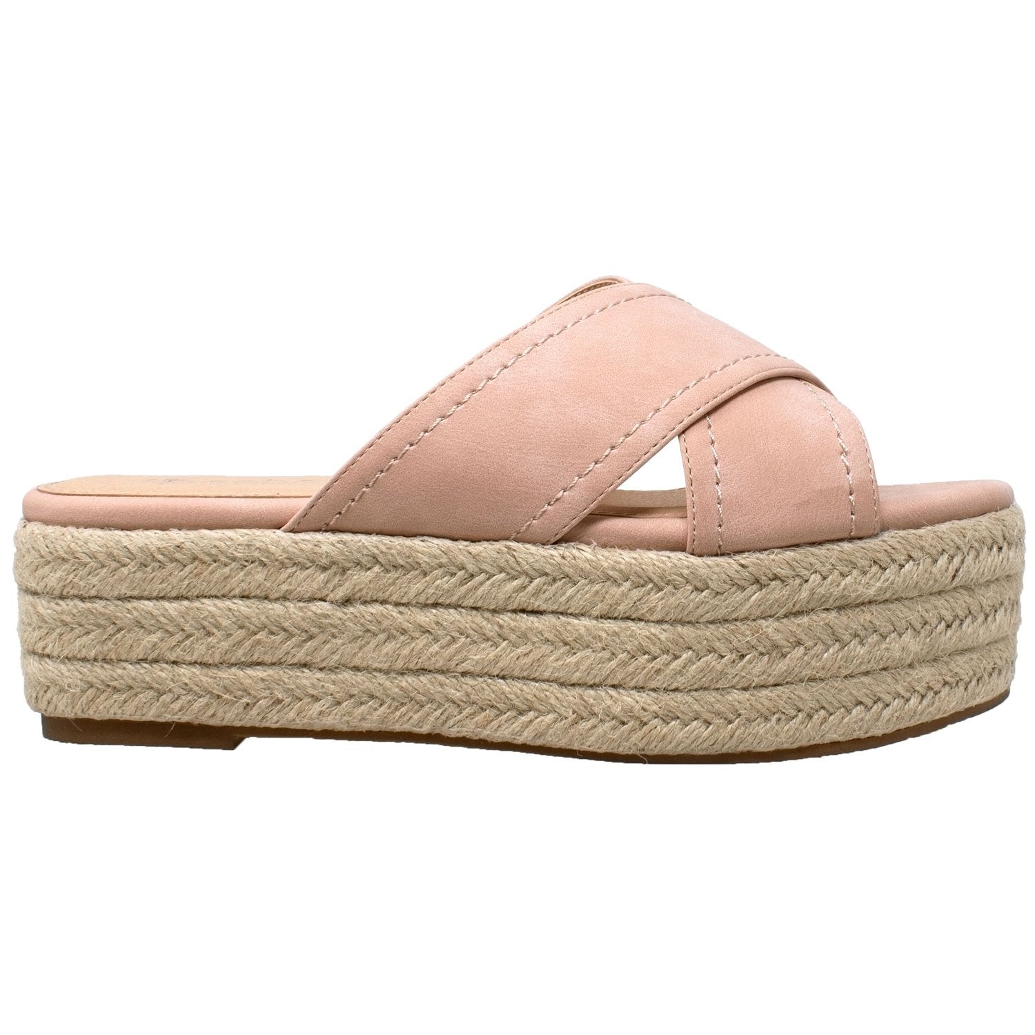 Euoli Flatform Espadrille Wedge Sandal