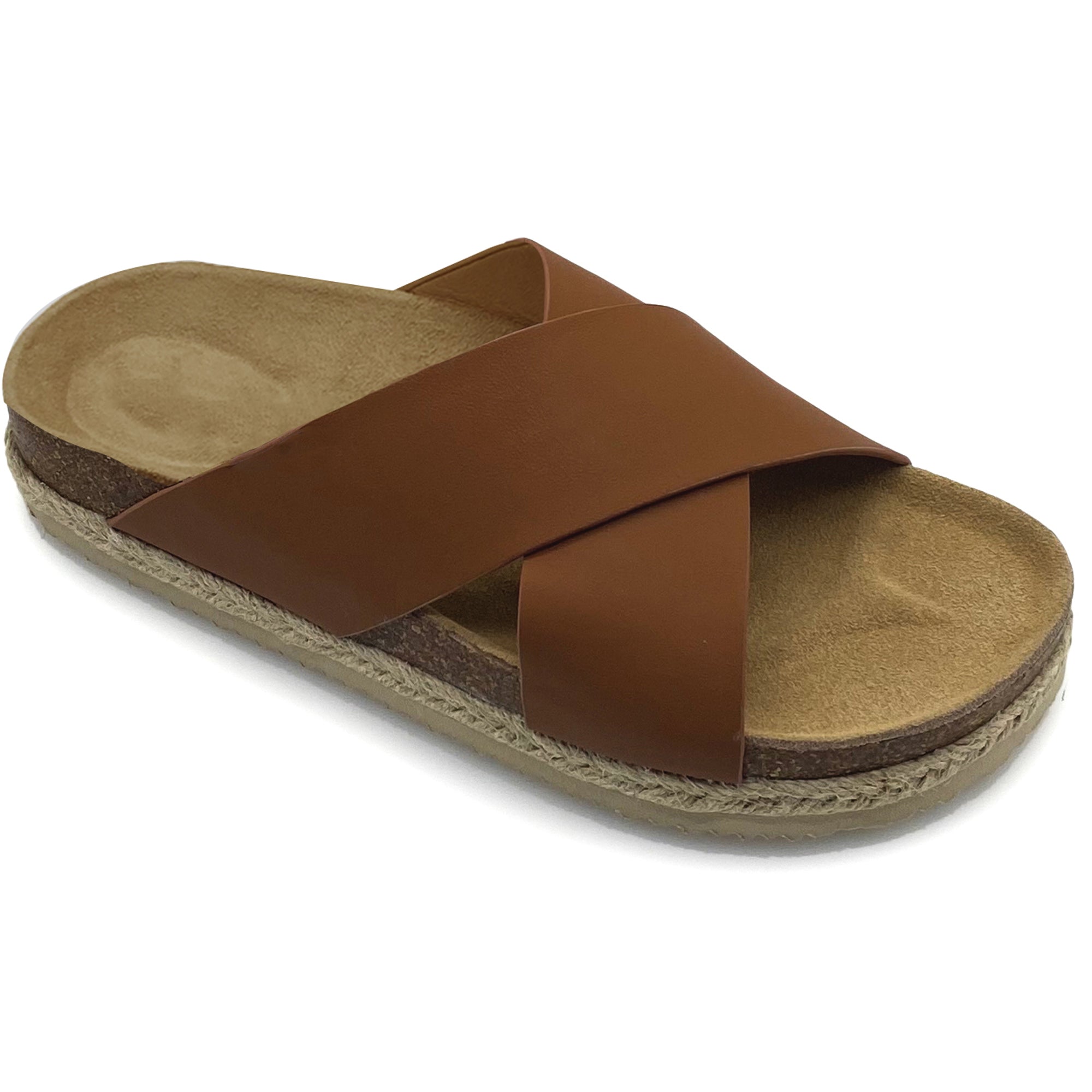 Gaia Classic Criss Cross Platform Espadrille Sandals