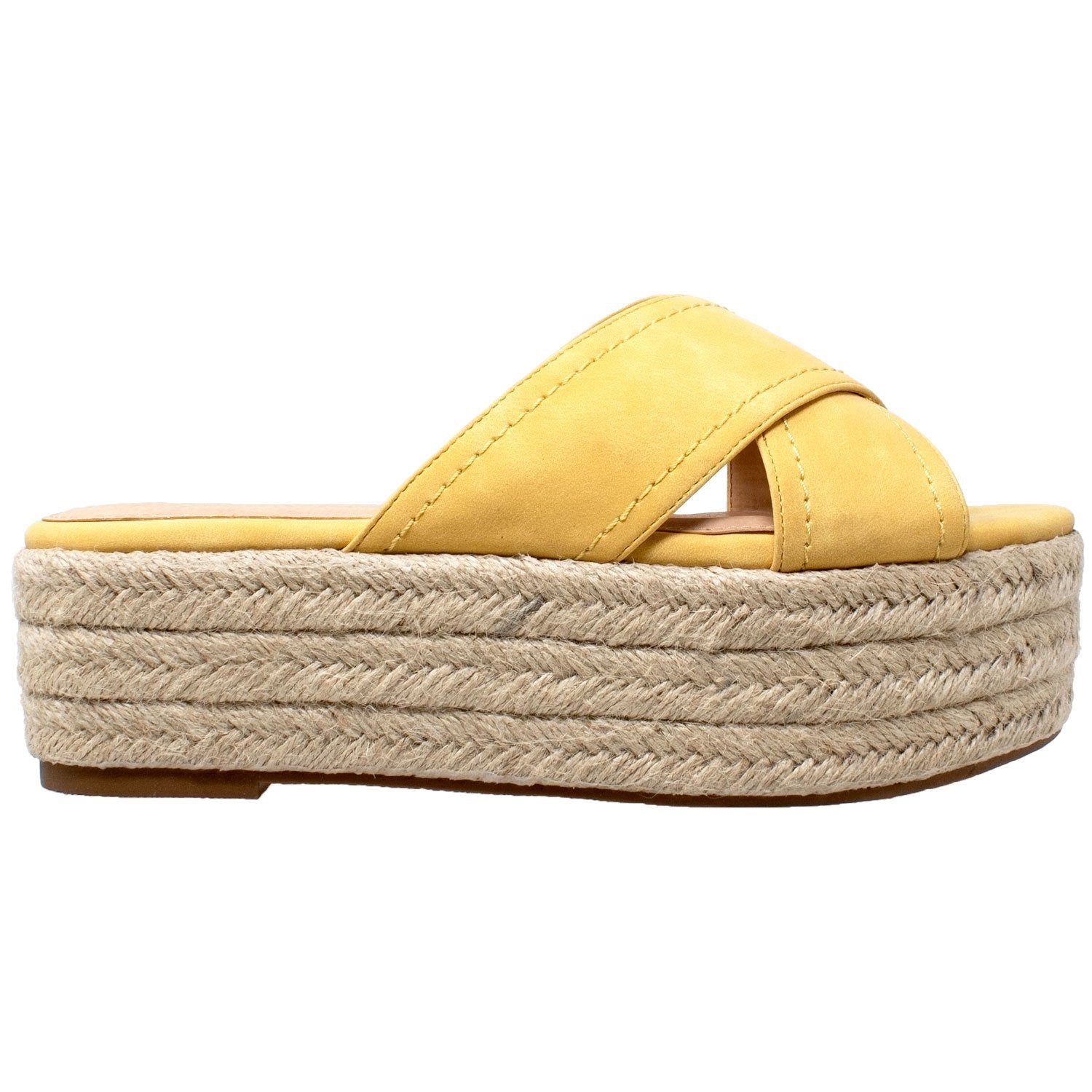 Euoli Flatform Espadrille Wedge Sandal