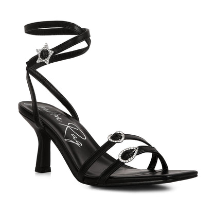 SLAY Buckle High Heel Sandals