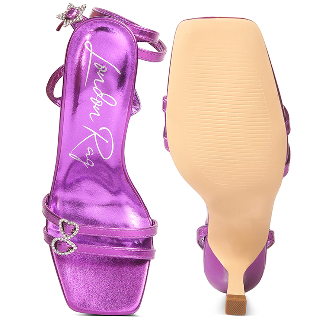 SLAY Buckle High Heel Sandals
