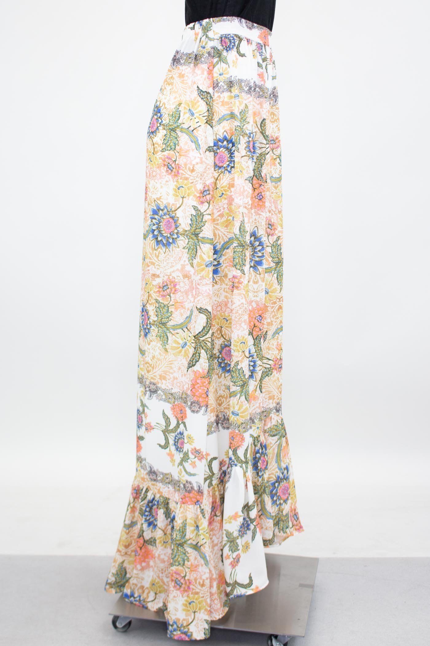 PINTO Flared Floral Skirt