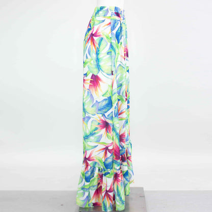 PINTO Flared Tropical Skirt