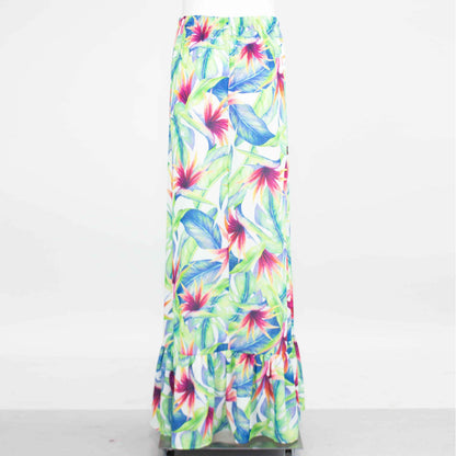 PINTO Flared Tropical Skirt